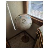 World Globe 36" tall x 16"