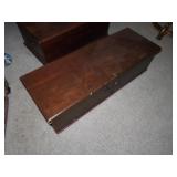 Cedar Chest = 47" x 23" x 19" deep