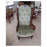 Chair by Bedroom Door 45" tall x 27" wide
