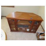 TV Stand (Includes VHS Player)