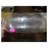 Antique Lydia E Perkins Medicine Bottle = 12&1/2oz