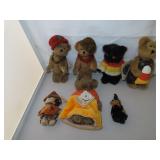 7 Halloween & Fall Boyds (Stuffed Bears)