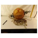 Vintage Swag Lamp in Need of New Cord & Chain -