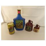 Vintage Charles M Russsell Decanter & more