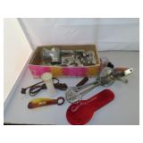 Vintage Universal Meat Grinder & Other Kitchen
