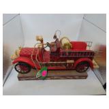 2007 Jim Shore = Ready to Roll Fire Truck = 11" x