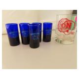 5 Southern Comfort - Take It Easy Glasses & 1