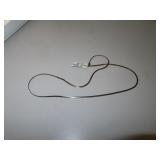 Vintage 925 Silver Chain = 24" ($42.00 Price Tag)