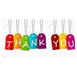 Your business is appreciated!!!
