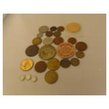 Assorted Foreign Coins - Includes Heads or Tails