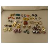 25 Sets of Screwback & Clip Earrings