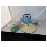 Lot of Misc = Tea Pot and more