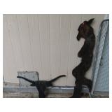NO SHIPPING - Plywood Cowboy (62&1/2" tall) and