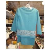 Nice Turquoise Skirt & Top MIA Brand Size 11/12