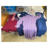 5 Vintage & Antique Ladies Dresses - Collars &