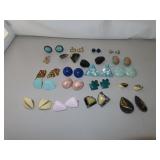 20 Pair of Screwback & Clip Earrings