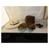 4 Vintage Ladies Hats & Hair Pieces