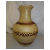 Vintage Mid-Century Treasure Craft Vase = 13&1/4"x