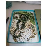 Box of Necklace Parts & Repair
