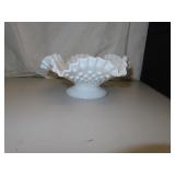 Vintage Fenton Hobnail Candy Dish = 8&1/4" x