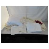 Vintage Fancy Work - Table Cloths and more