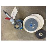 pneumatic dual action sander