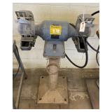 shop grinder with stand