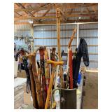 Walking stick collection 