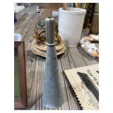 Nautical tin blow horn 