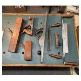 Planes and draw knives 