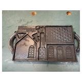 Ginger bread house cast iron 