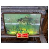 Vintage 50-60s light up Budweiser 