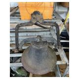 School bell with cradle 