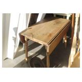 antique drop leaf table