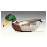 A CHARLES SEIDEL MALLARD DRAKE DECOY, VIRGINIA