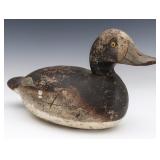 A MASON CHALLENGE GRADE BLUEBILL DRAKE DECOY