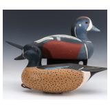 ROMIG AND BURNS CARVED WOOD DUCK DECOYS ROMIG AND BURNS CARVED WOOD DUCK DECOYS
