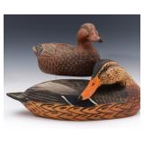 STAFFELDT AND BAINBRIDGE MALLARD HEN DECOYS STAFFELDT AND BAINBRIDGE MALLARD HEN DECOYS