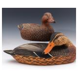 STAFFELDT AND BAINBRIDGE MALLARD HEN DECOYS