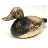 A MASON PREMIER GRADE BLUEBILL DRAKE DECOY