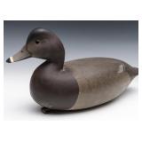 A FREDERICK C. BROWN CANVASBACK HEN DECOY