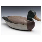 HURLEY CONKLIN MALLARD DRAKE DECOY, MANAHAWKIN, NJ