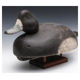 A JAMES BAINES BLUEBILL DRAKE DECOY, POTOMAC RIVER A JAMES BAINES BLUEBILL DRAKE DECOY, POTOMAC RIVER