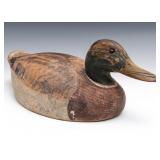 A KEN HARRIS MALLARD DRAKE DECOY, WOODVILLE, NY A KEN HARRIS MALLARD DRAKE DECOY, WOODVILLE, NY