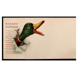 A HAZARD BLACK POWDER ADVERTISING ENVELOPE A HAZARD BLACK POWDER ADVERTISING ENVELOPE