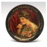 A MALTO-DEXTRINE TONIC ADVTG TIN LITHO TIP TRAY A MALTO-DEXTRINE TONIC ADVTG TIN LITHO TIP TRAY