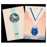 TWO WWII ERA NEW YORK CENTRAL RR DINING CAR MENUS TWO WWII ERA NEW YORK CENTRAL RR DINING CAR MENUS