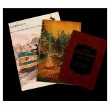 ALTON RD., MONON ROUTE, GN RR BROCHURES & MENU ALTON RD., MONON ROUTE, GN RR BROCHURES & MENU