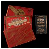 FOUR 19th CENTURY CHICAGO RELATED TOURIST BOOKS FOUR 19th CENTURY CHICAGO RELATED TOURIST BOOKS