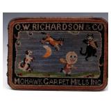 O.W. RICHARDSON MOHAWK CARPET MILLS ADVERTISING